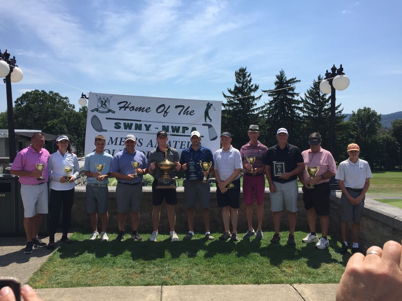 Winners of the 84th annual Southwestern New York-Northwestern Pennsylvania Men’s Amateur